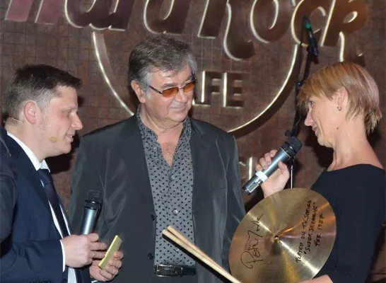 Bild: Preis für Lebenswerk von AUDIO, stereoplay und video geht an Schlagzeuger PETE YORK