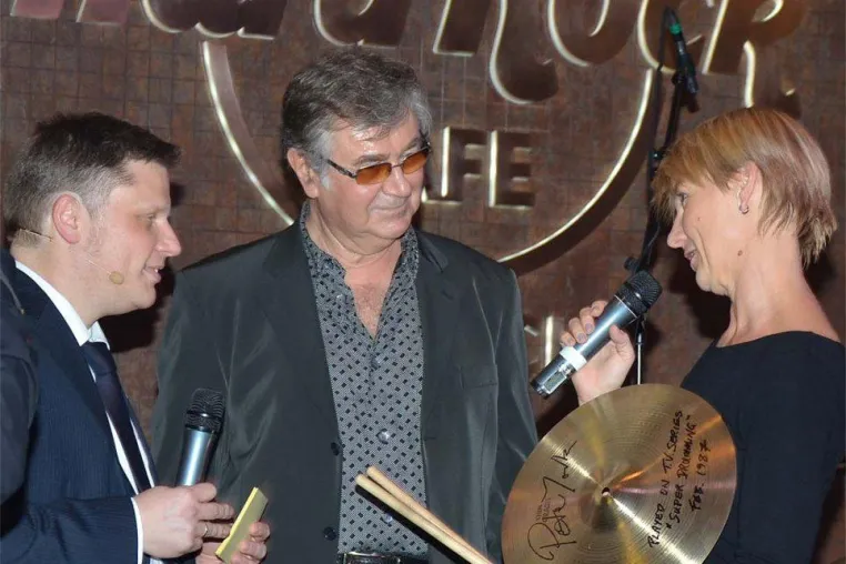 Bild: Preis für Lebenswerk von AUDIO, stereoplay und video geht an Schlagzeuger PETE YORK