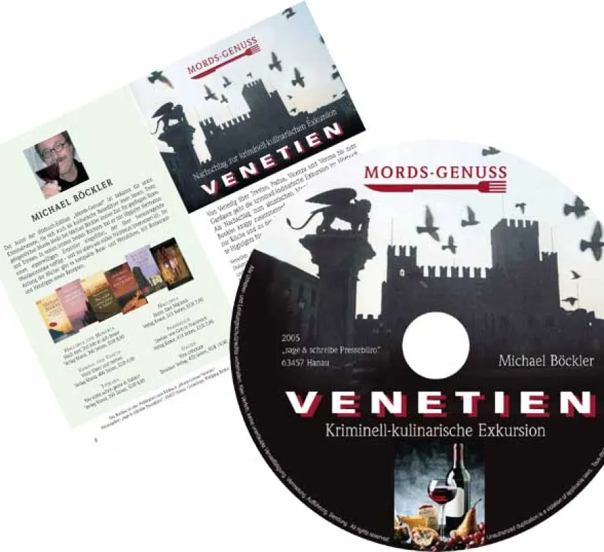 Das Hörbuch unternimmt eine kriminell-kulinarische Exkursion ins Veneto mit Unterhaltung und Information.