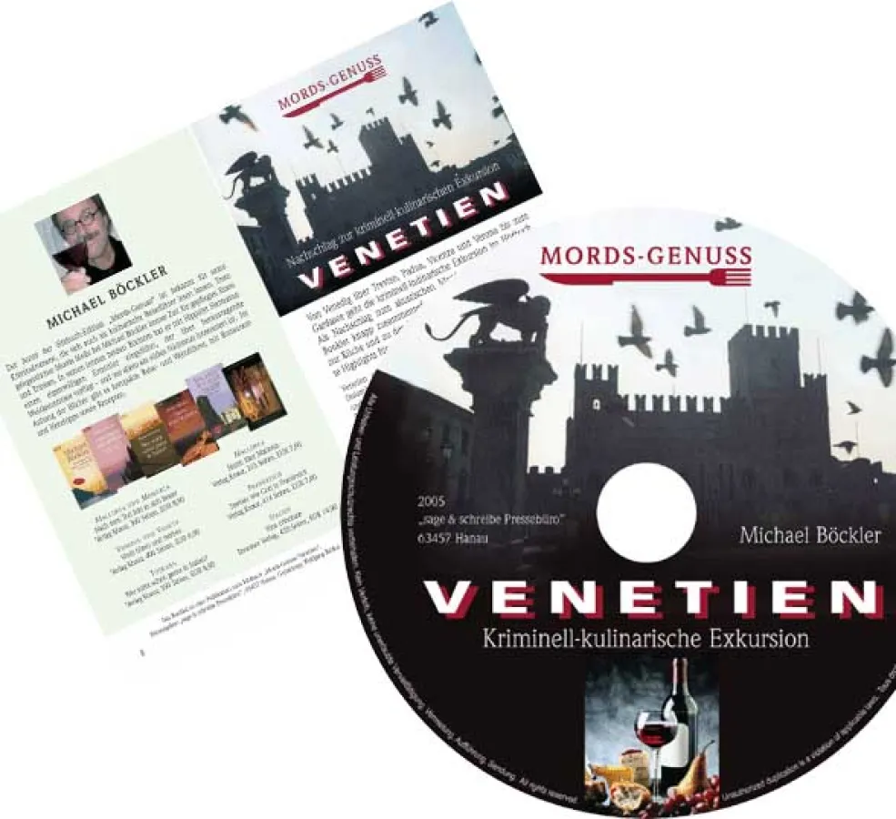 Das Hörbuch unternimmt eine kriminell-kulinarische Exkursion ins Veneto mit Unterhaltung und Information.