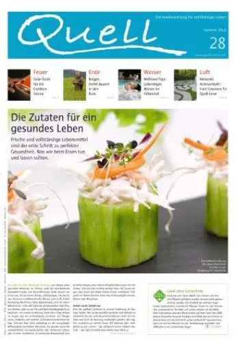 Quell. Verlag für nachhaltiges Leben. Neuer Online-Auftritt: mehr Hintergründe, schnelleres Surfen. Bild: Quell. Verlag für nachhaltiges Leben. Neuer Online-Auftritt: mehr Hintergründe, schnelleres Surfen.
