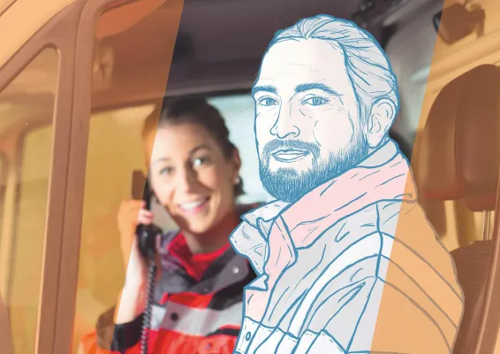 Zwischen Rettungswache, Krankenhaus und Hörsaal Bild: Zwischen Rettungswache, Krankenhaus und Hörsaal