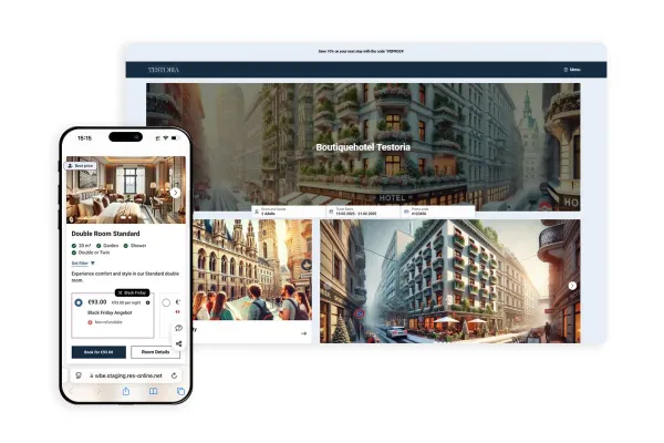 Bild: Maximale Conversion, minimale Hürden: Neue Webbuchungsmaschine für Hoteliers