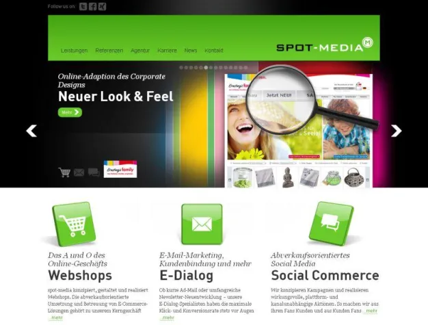 Bild: Online-Agentur relauncht Webseite zum 15-jährigen Bestehen