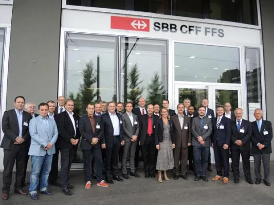 Bild: Internationale Spitzenmanager auf der „IT for Rail“-Konferenz in Zürich