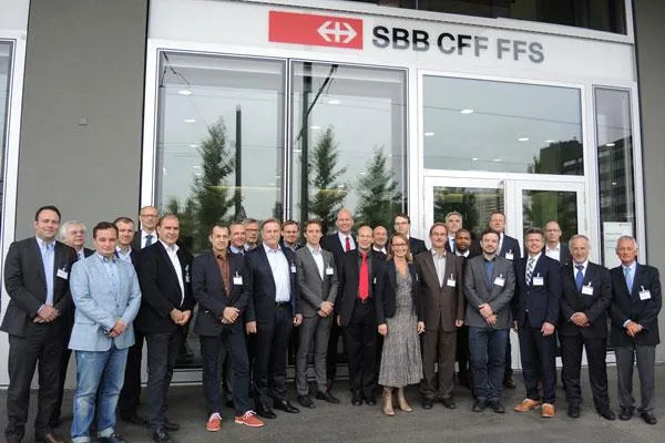 Internationale Spitzenmanager auf der „IT for Rail“-Konferenz in Zürich Bild: Internationale Spitzenmanager auf der „IT for Rail“-Konferenz in Zürich