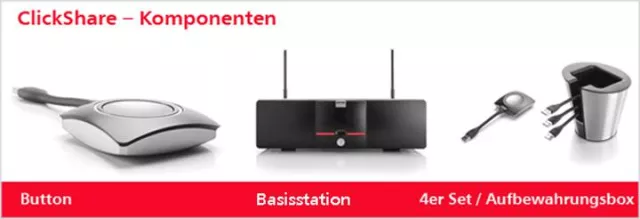 Bild: Die epicto Konferenztechnik GmbH verbindet Laptops drahtlos mit einem Click