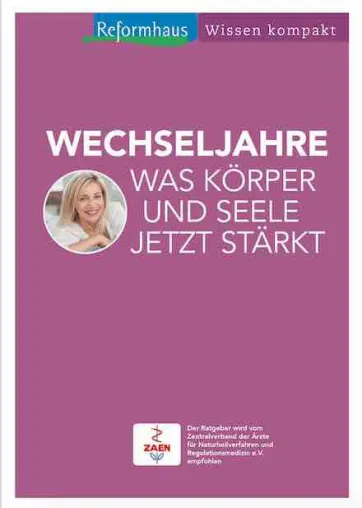 Bild: Hilfe in hitzigen Zeiten – Reformhaus® Ratgeber-Magazin für Frauen in den Wechseljahren