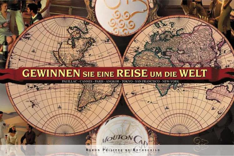 Bild: Ein Foto für eine Weltreise mit Mouton Cadet