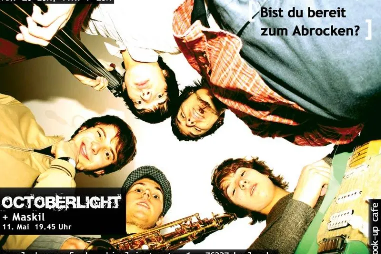 Octoberlight kommt live nach Karlsruhe ins Look-Up Café Bild: Octoberlight kommt live nach Karlsruhe ins Look-Up Café