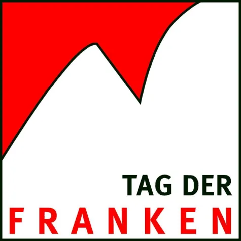 Bild: Kulmbach in rot-weiß - Tag der Franken 2010