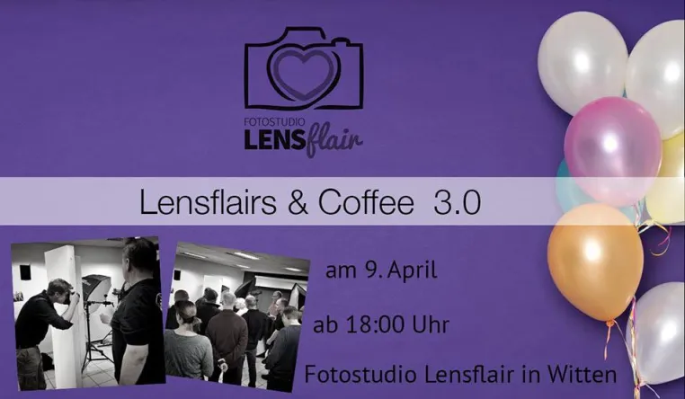 Bild: Fotografen treffen sich in Witten wieder im Fotostudio Lensflair