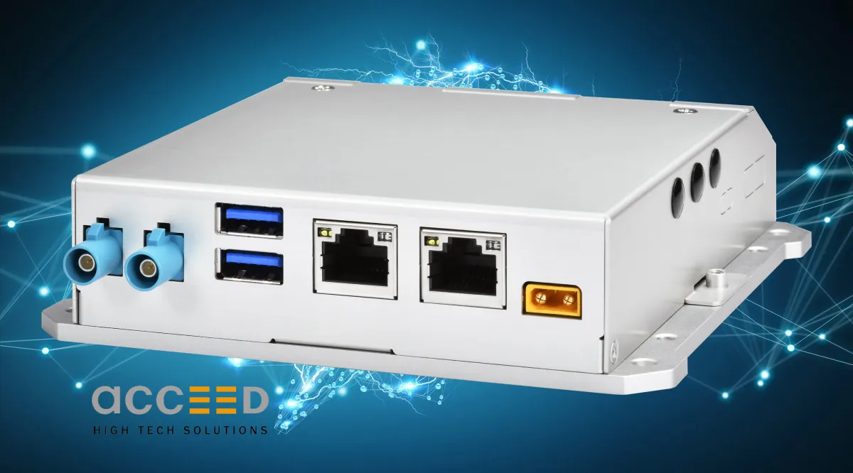 Ultraleichter LowSWaP-Computer FLYC-300 von Acceed (© Acceed GmbH)