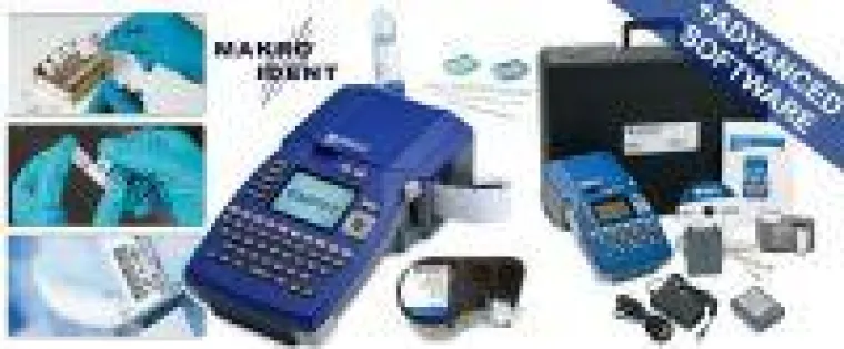 Bild: Kleiner Labor-Etikettendrucker Brady BMP51 - Mobil oder für PC