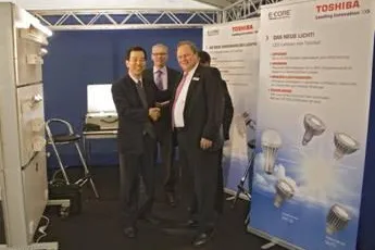 Toshiba New Lighting Systems begrüßt die Gautzsch Unternehmensgruppe Bild: Toshiba New Lighting Systems begrüßt die Gautzsch Unternehmensgruppe