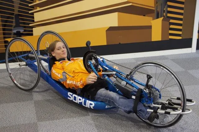 Team Sopur begrüßt Alpin-Sportlerin Anna Schaffelhuber Bild: Team Sopur begrüßt Alpin-Sportlerin Anna Schaffelhuber
