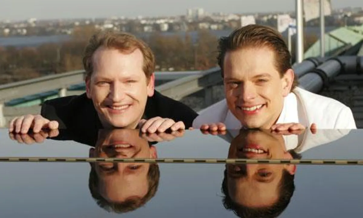 David & Götz freuen sich aufTimmendorfer Strand