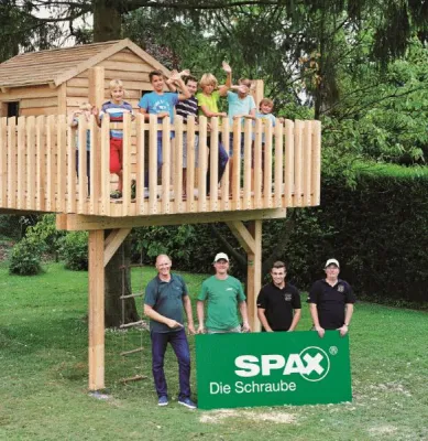 Bild: SPAX startet die Baumhaus-Challenge 2015