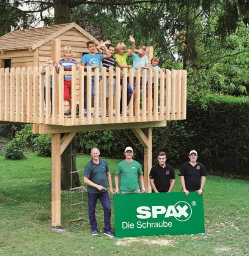 Bild: SPAX startet die Baumhaus-Challenge 2015