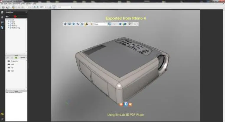 Bild: 3D PDF Export v2.4 für Rhino 4.0 verfügbar