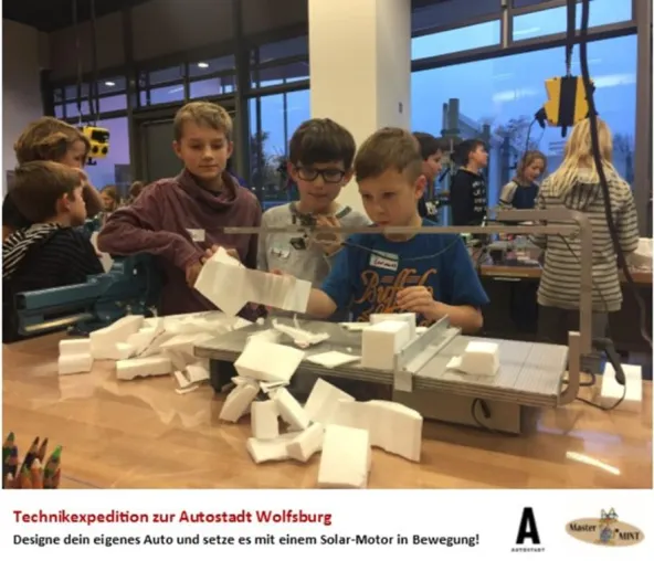 Bild: Technik erleben auf der Master MINT-Expedition für Schüler/innen der 4.-7. Klasse!