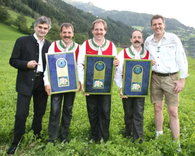 GOLD für die ZELLBERG BUAM Bild: GOLD für die ZELLBERG BUAM