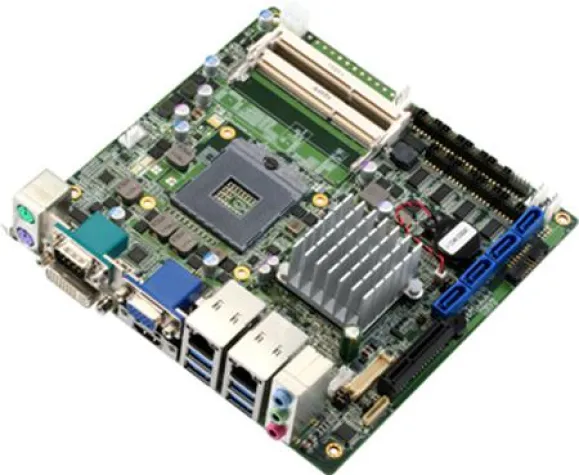Bild: EMB-QM67 – Mini-ITX Board mit niedrigem Stromverbrauch
