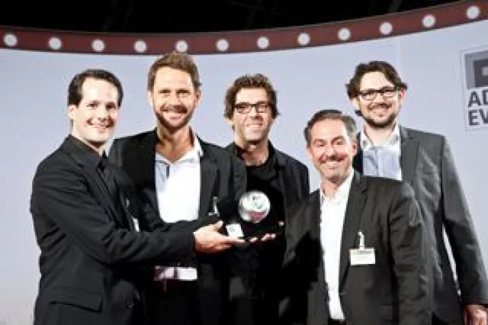 Bild: Silberner ADAM Award für die D’art Design Gruppe