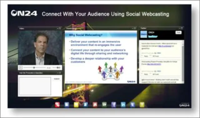 Bild: Webcast Plattform 10 – globale, interaktive und visuelle Kommunikation für Ihr Unternehmen
