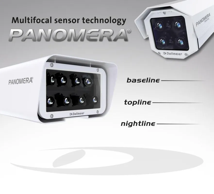 Die neuen Modelle der Multifocal-Sensortechnologie Panomera von Dallmeier
