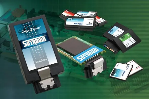 Bild: Mini SLC SATA SSD in Industriegüte