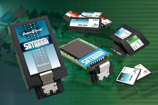 Bild: Mini SLC SATA SSD in Industriegüte