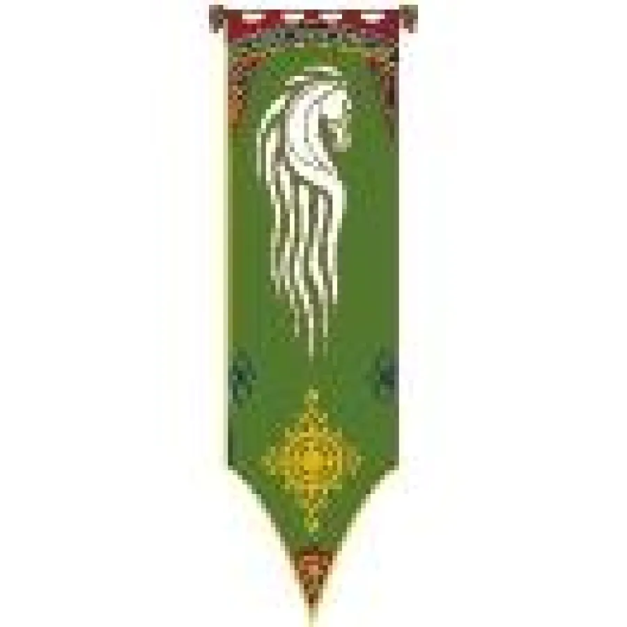 Das Banner von Rohan. Quelle: www.flaggen-pehl.de