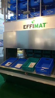 Bild: Ein neues Zeitalter für die automatische Lagerung und Kommissionierung von Kleinteilen bricht an- Der EffiMat®
