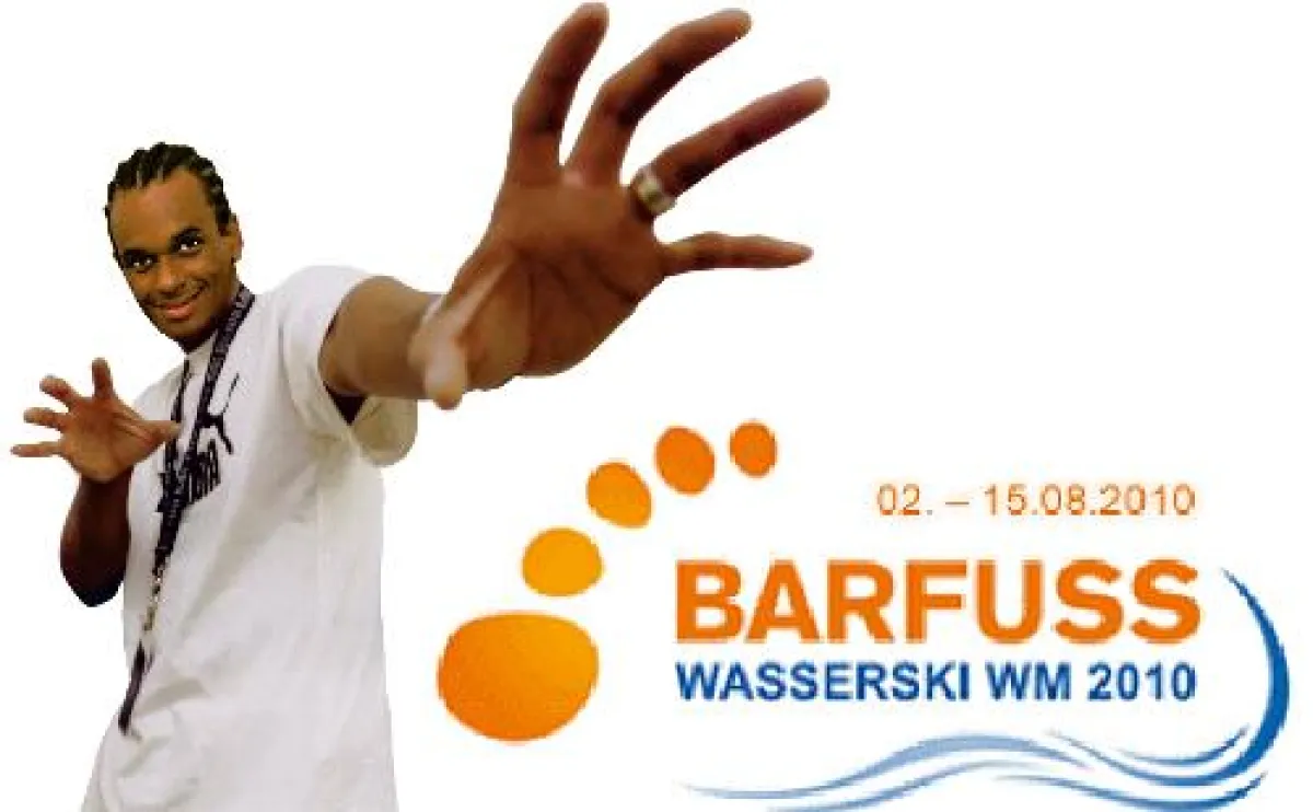 2schneidig live on stage bei der Barfuß-Wasserski-Weltmeisterschaft 2010 in Brandenburg an der Havel