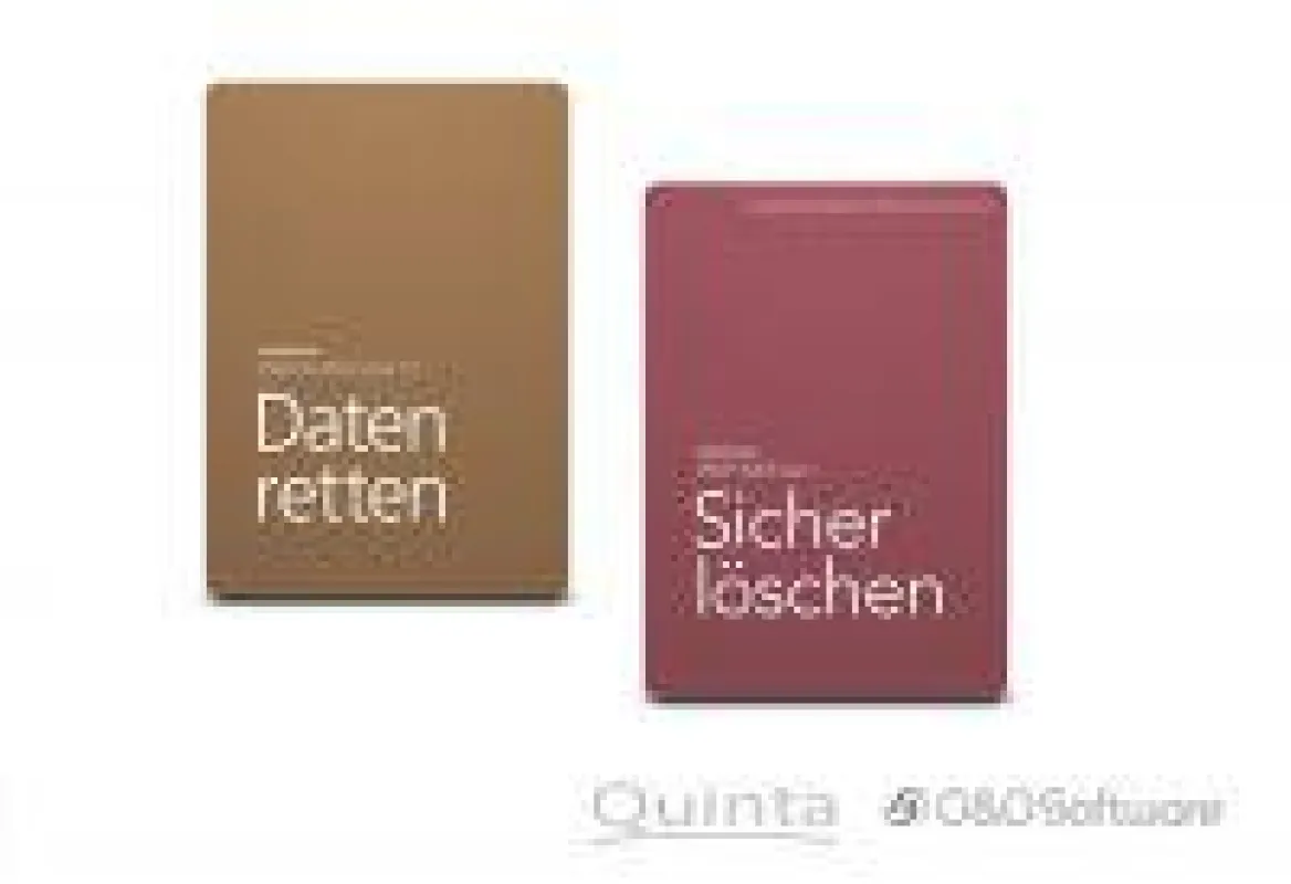Leistungsstarke Systemtools made in Germany: O&O DiskRecovery und O&O SafeErase ab sofort bei Quinta erhältlich!