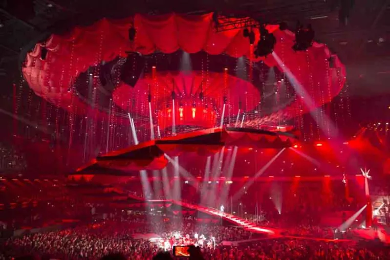 Bild: Kinetisches Equipment von Movecat für „Vrienden van Amstel“ in Rotterdam