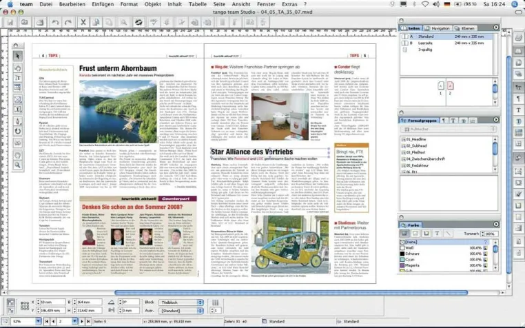 Bild: MarkStein Software stellt neues Komplett-Publishing-System tango team vor