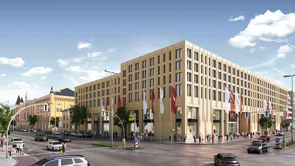 Visualisierung des Schultheiss Quartiers