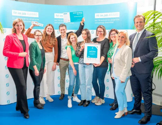 Bild:  SinnWin BGF Kundin Purkarthofer Eis gewinnt den steirischen Gesundheitspreis "Fit im Job" 2024