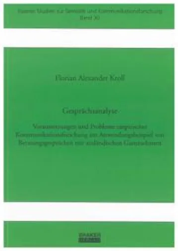 Bild: Verständigung im interkulturellen Beratungsgespräch. Neuer Beitrag der Essener Kommunikationswissenschaft