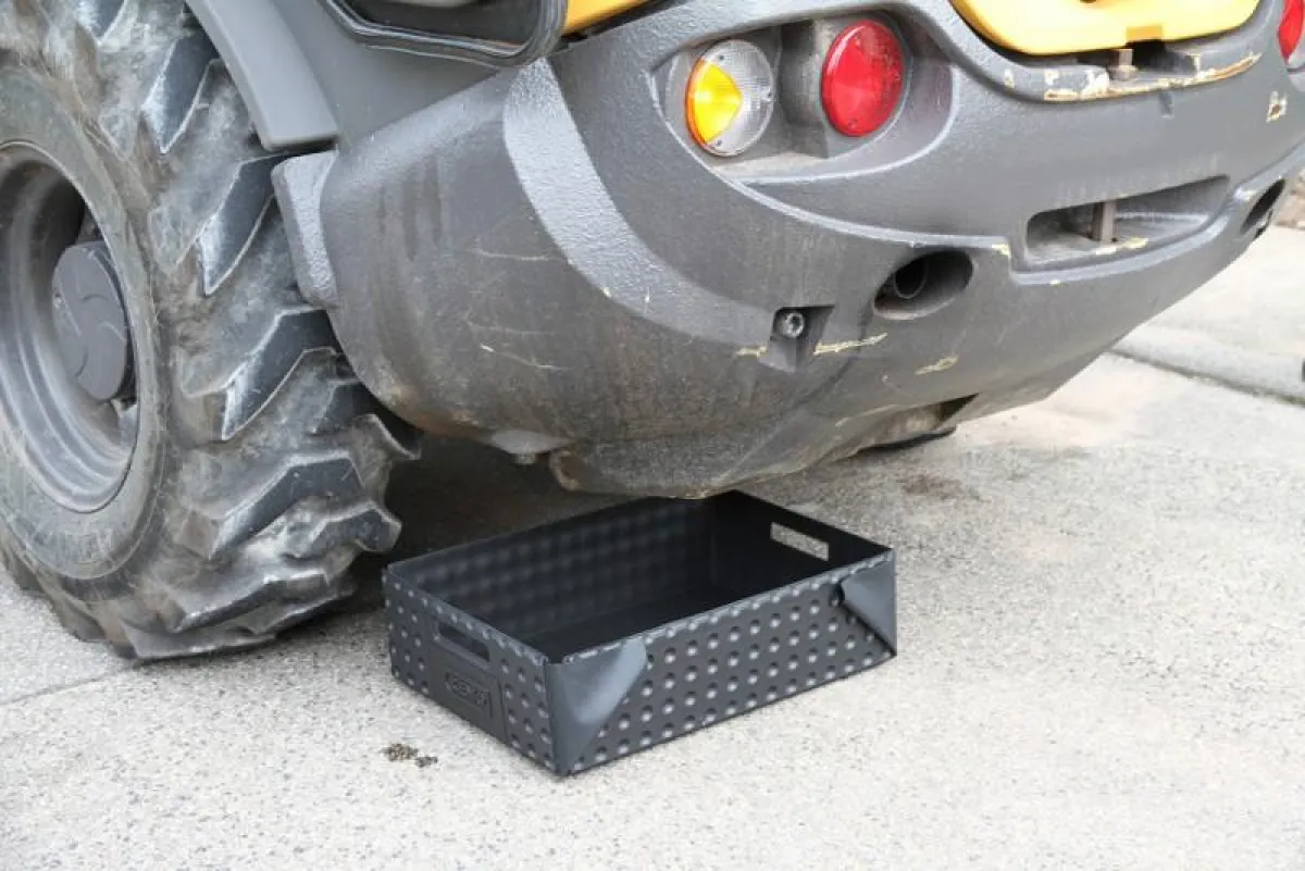 Kompakte Faltwanne ist in Notfällen die schnelle Rettung vor Ort.