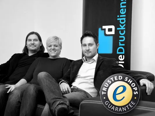 Bild: Onlinedruckerei DieDruckdienstleister.de jetzt mit begehrtem Trusted-Shops Siegel ausgezeichnet