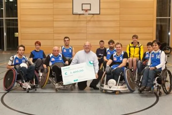 Bild: GIP unterstützt 2012 die Berlin Raptors als Sponsor