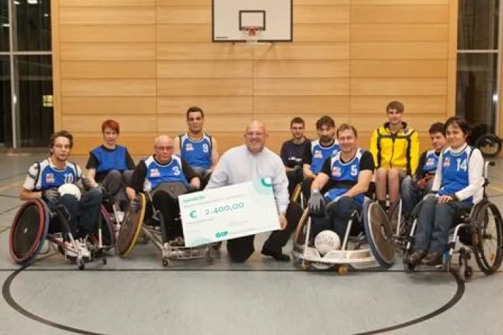 Bild: GIP unterstützt 2012 die Berlin Raptors als Sponsor