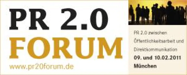 PR 2.0 FORUM – Zwischen Öffentlichkeitsarbeit und Direktkommunikation Bild: PR 2.0 FORUM – Zwischen Öffentlichkeitsarbeit und Direktkommunikation
