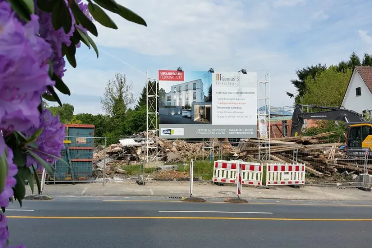Baubeginn für Genius3 in Oberursel/Taunus Bild: Baubeginn für Genius3 in Oberursel/Taunus
