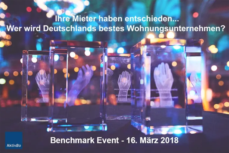 Mieter zeichnen die besten Wohnungsunternehmen Deutschlands aus! Bild: Mieter zeichnen die besten Wohnungsunternehmen Deutschlands aus!
