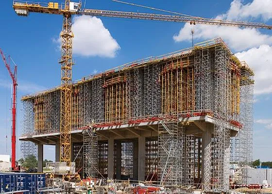 Bild: Wirtschaftliche Kraftpakete für hohe Lasten im Kraftwerksbau