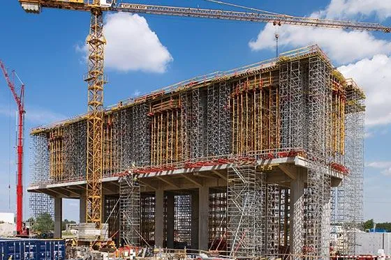Bild: Wirtschaftliche Kraftpakete für hohe Lasten im Kraftwerksbau